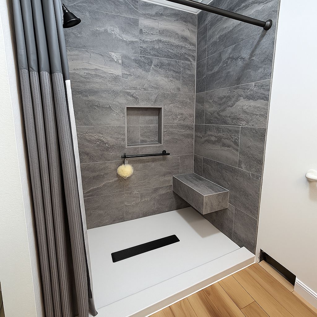 Walk-in shower feature image