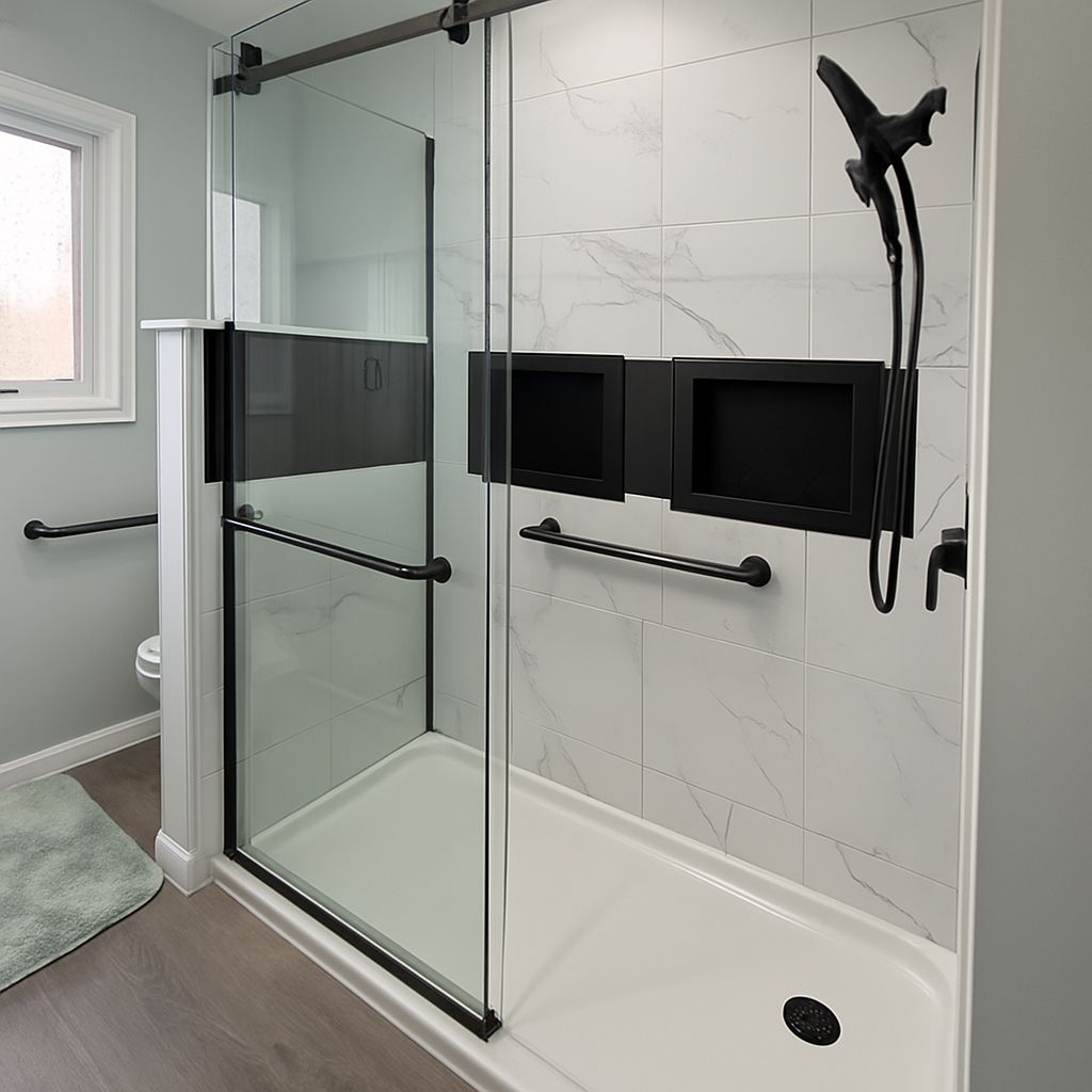 Walk-in shower design 2